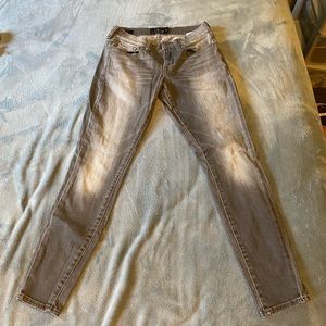LUCKY BRAND Light-Wash Grey Jeans